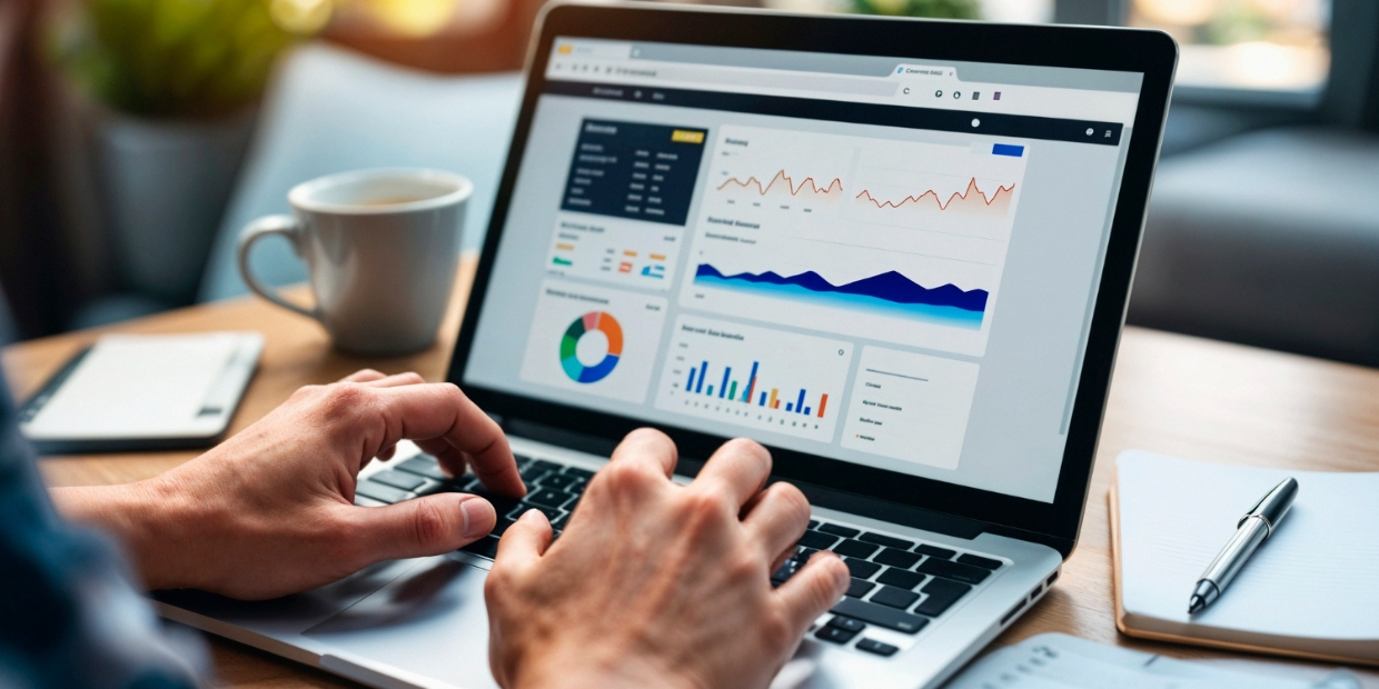 SEO strategy process including keyword research content optimization and analytics